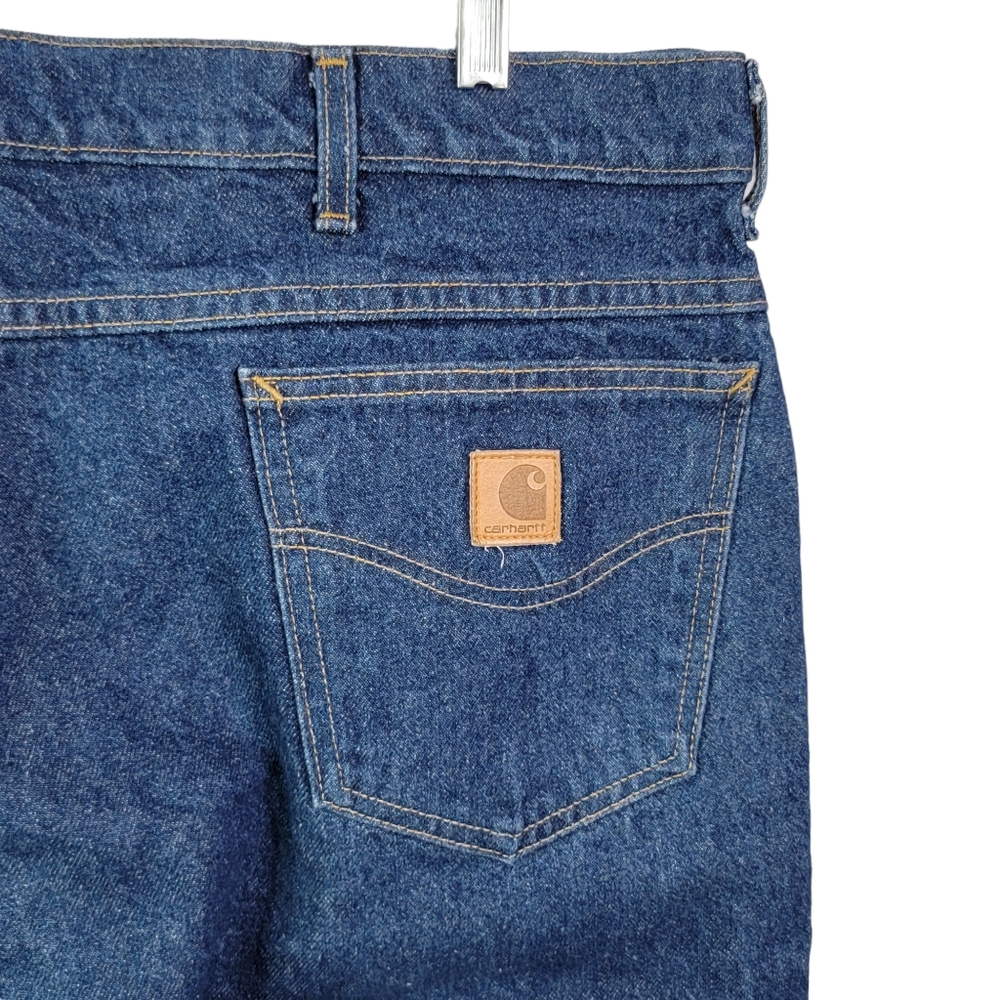 Carhartt Vintage Union Made in USA Medium Wash Denim New With Out Tags 42x30 - Picture 13 of 16